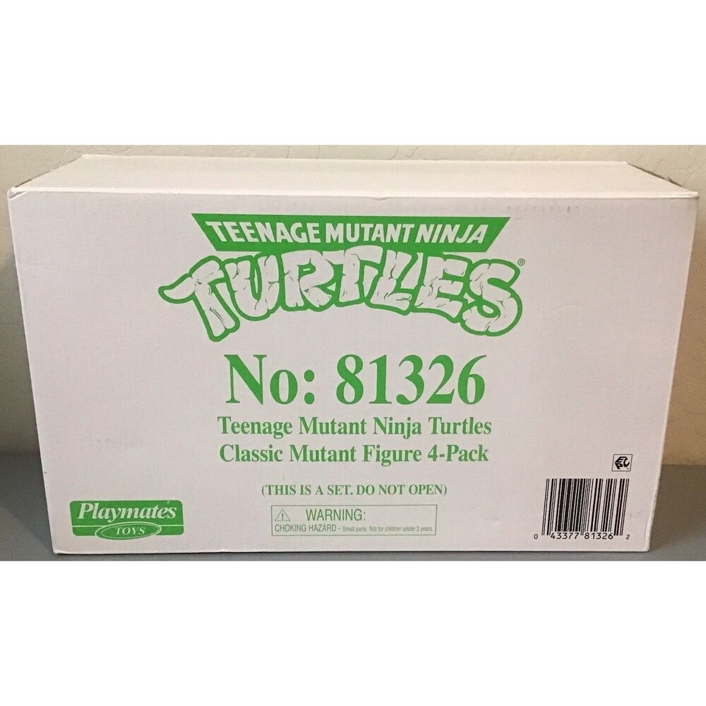 Teenage Mutant Ninja Turtles 4-Pack 81326: Bebop Krang Rocksteady Shredder 2022